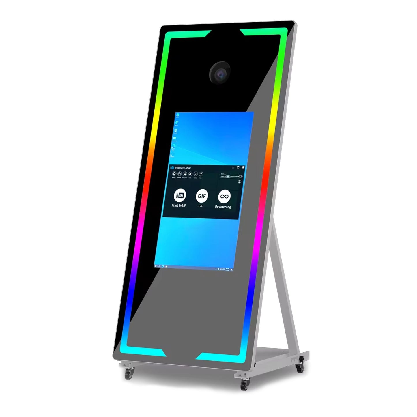 Fotomatón Espejo Mágico de 70" con pantalla táctil