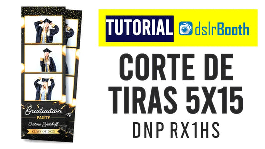 Cómo configurar el corte de tiras 5x15 con la impresora DNP RX1HS
