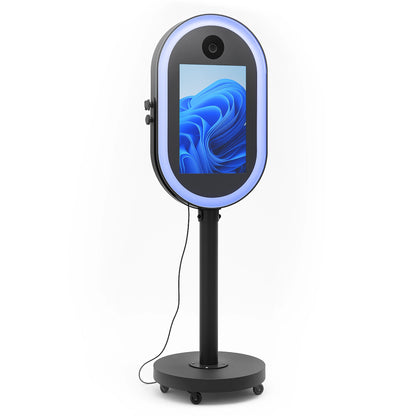 Espejo Mágico Oval con pantalla táctil de 21,5"