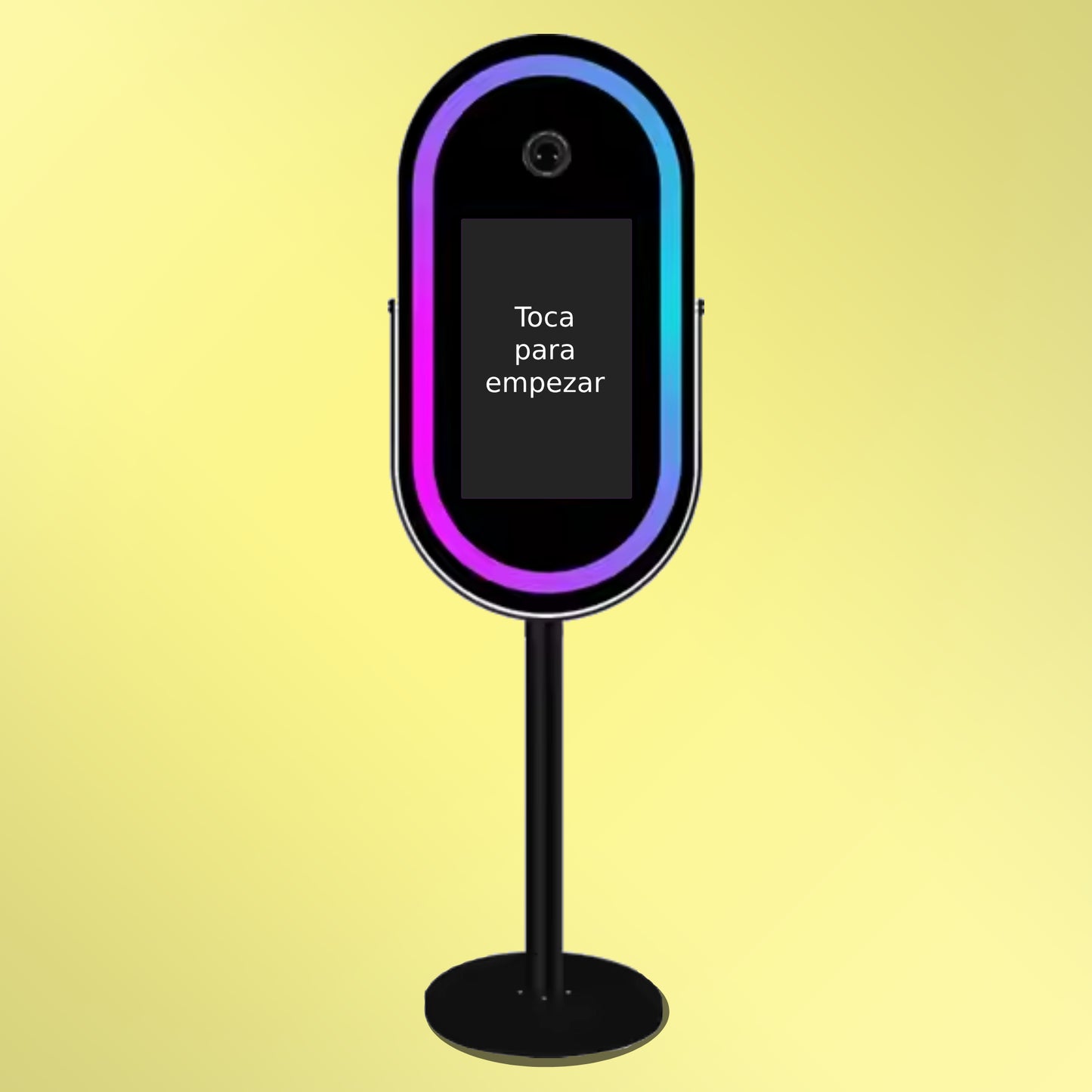 Espejo Mágico Oval con pantalla táctil de 21,5"
