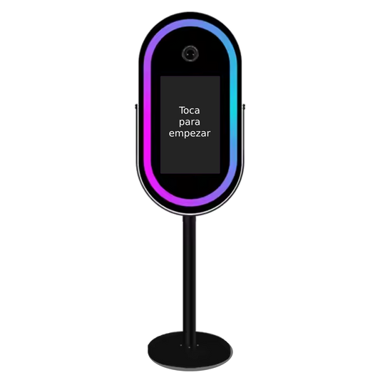 Espejo Mágico Oval con pantalla táctil de 21,5"